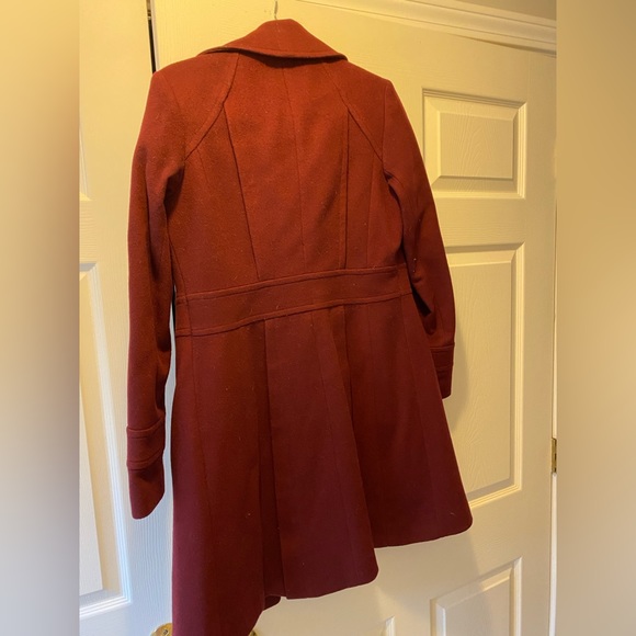 KORS Michael KORS burgundy wool coat - Picture 3 of 6